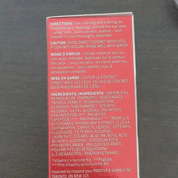 Olay Eyes Collagen Peptide 24 Max Eye Cream 15ml Fragrance-Free 0.5fl oz  14CT - Picture 3 of 5